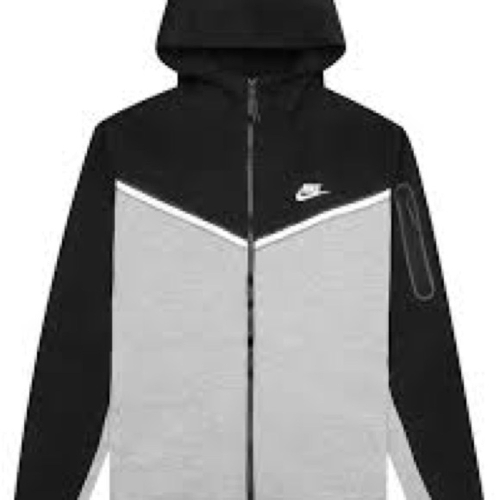 Nike Kids Black and Gray Jacket